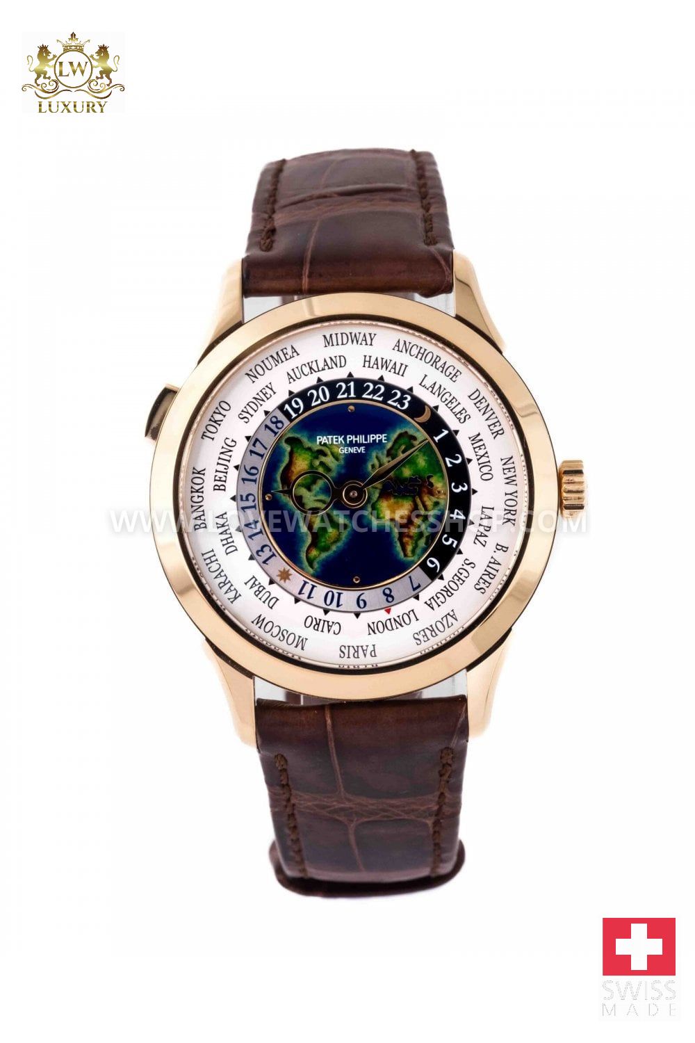 Patek Philippe World Time 5231j-001 38mm