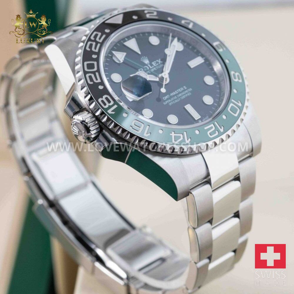 Rolex GMT-Master II 126720VTNR Lefty "Sprite" Black Dial Oyster 40mm