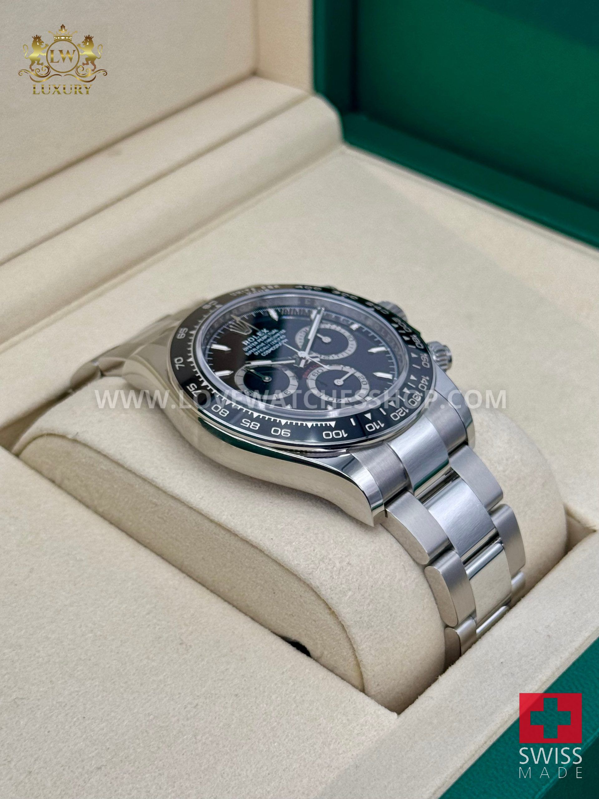 Rolex Daytona 40mm 126500LN Stainless Steel Black Dial - الصورة 8