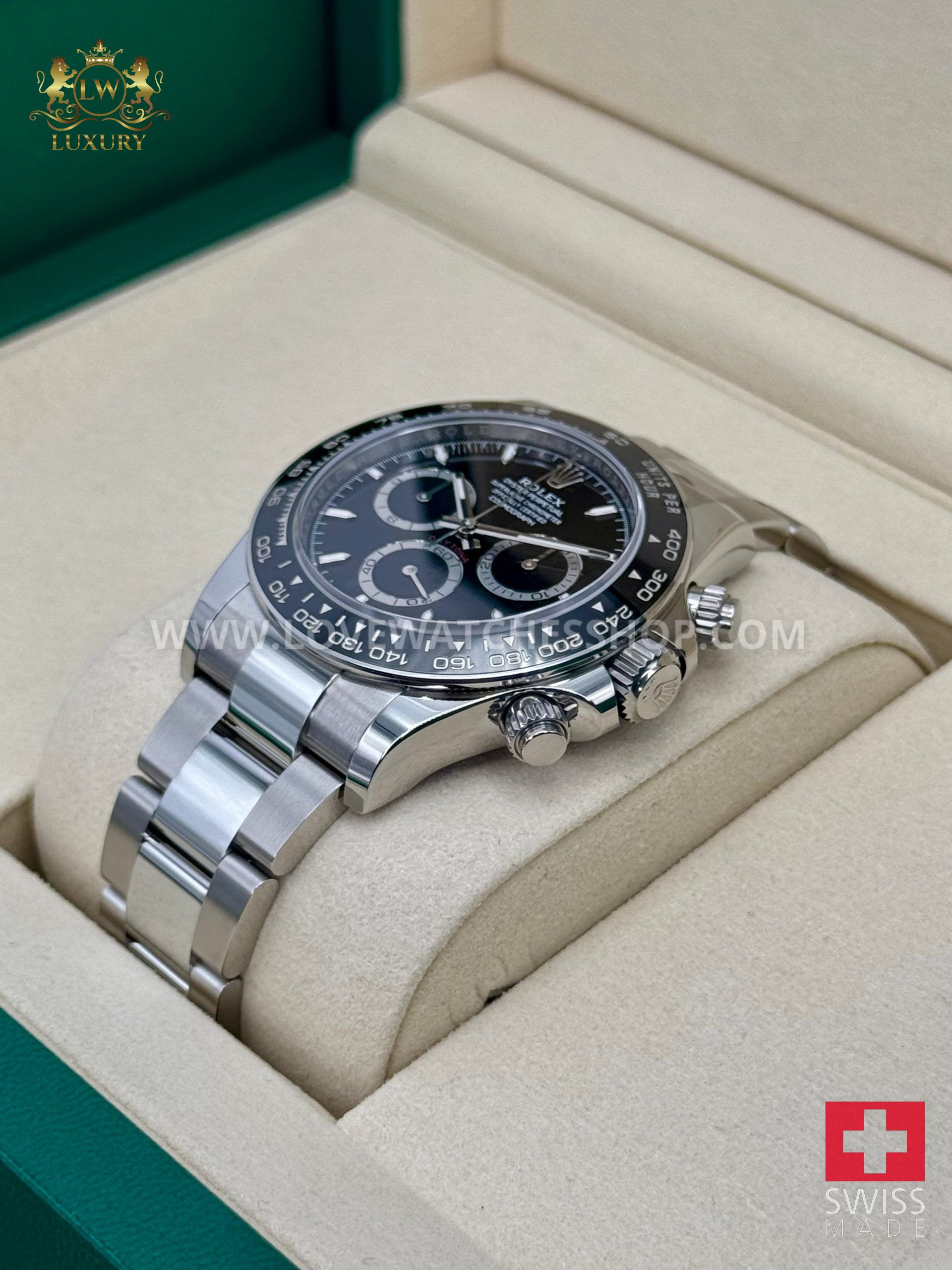 Rolex Daytona 40mm 126500LN Stainless Steel Black Dial - الصورة 7