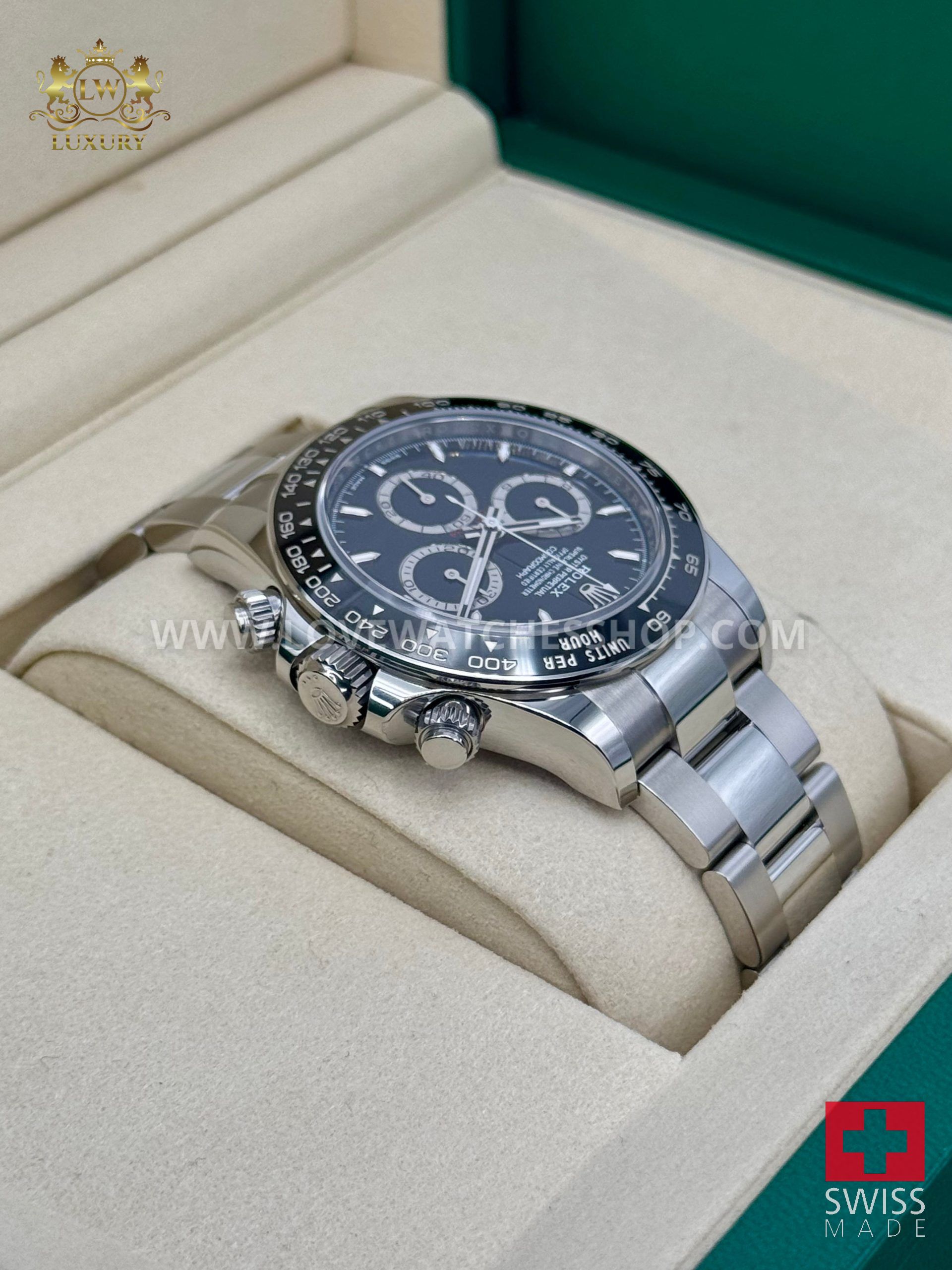 Rolex Daytona 40mm 126500LN Stainless Steel Black Dial - الصورة 10