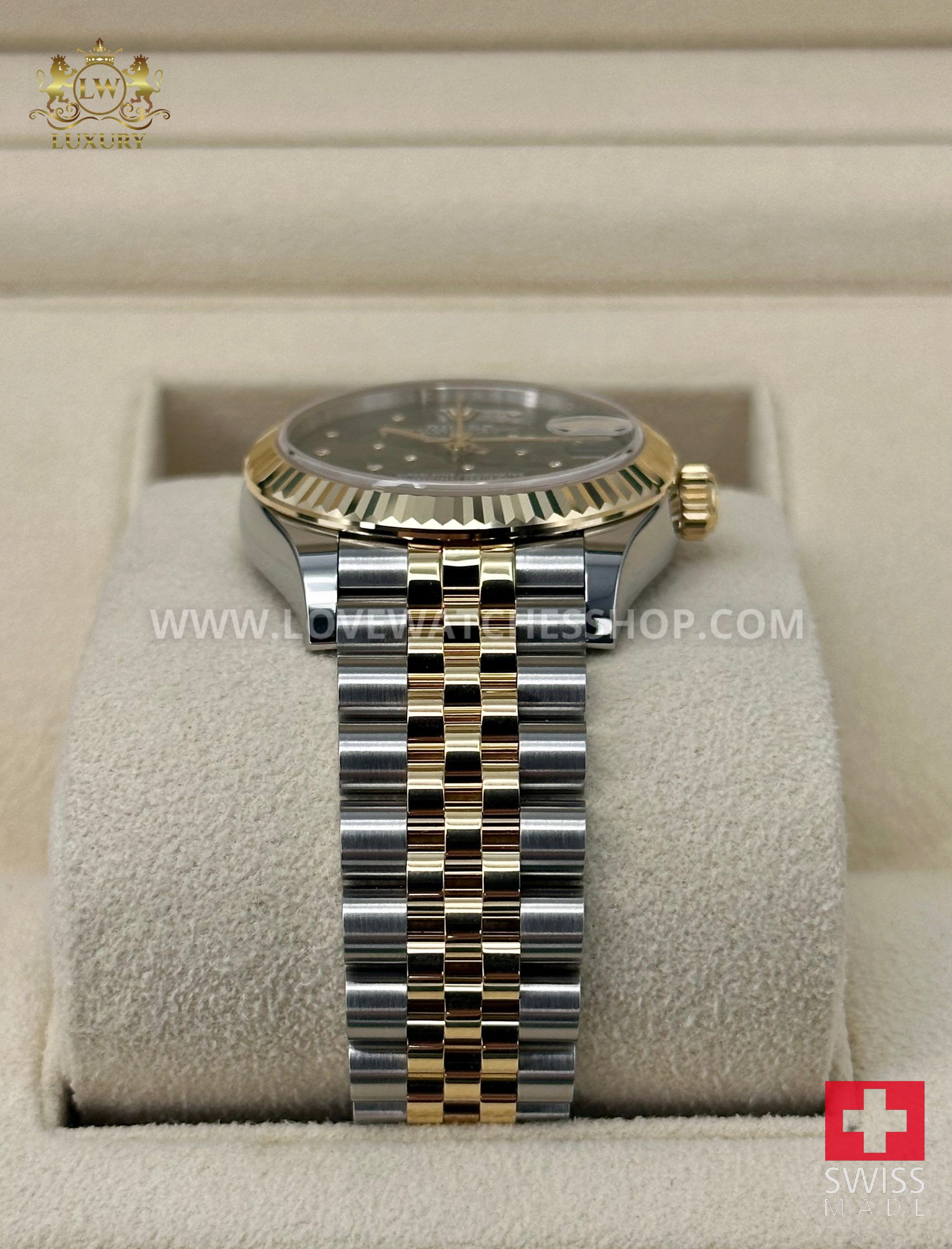 Rolex Lady Datejust 31mm 278273 Two-Tone Floral Motif Dial - الصورة 4