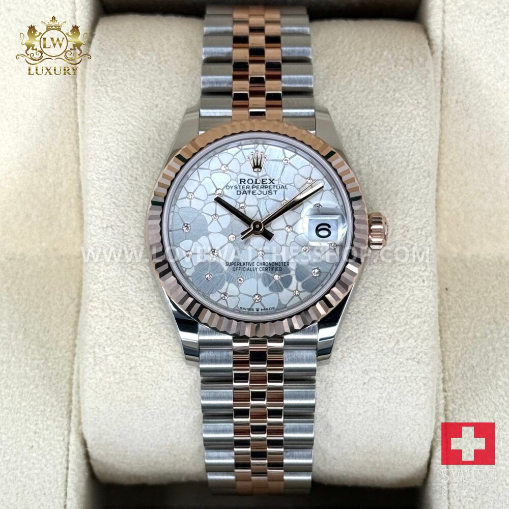 Rolex Ladies Datejust 31mm 278271 Jubilee Floral Motif Dial