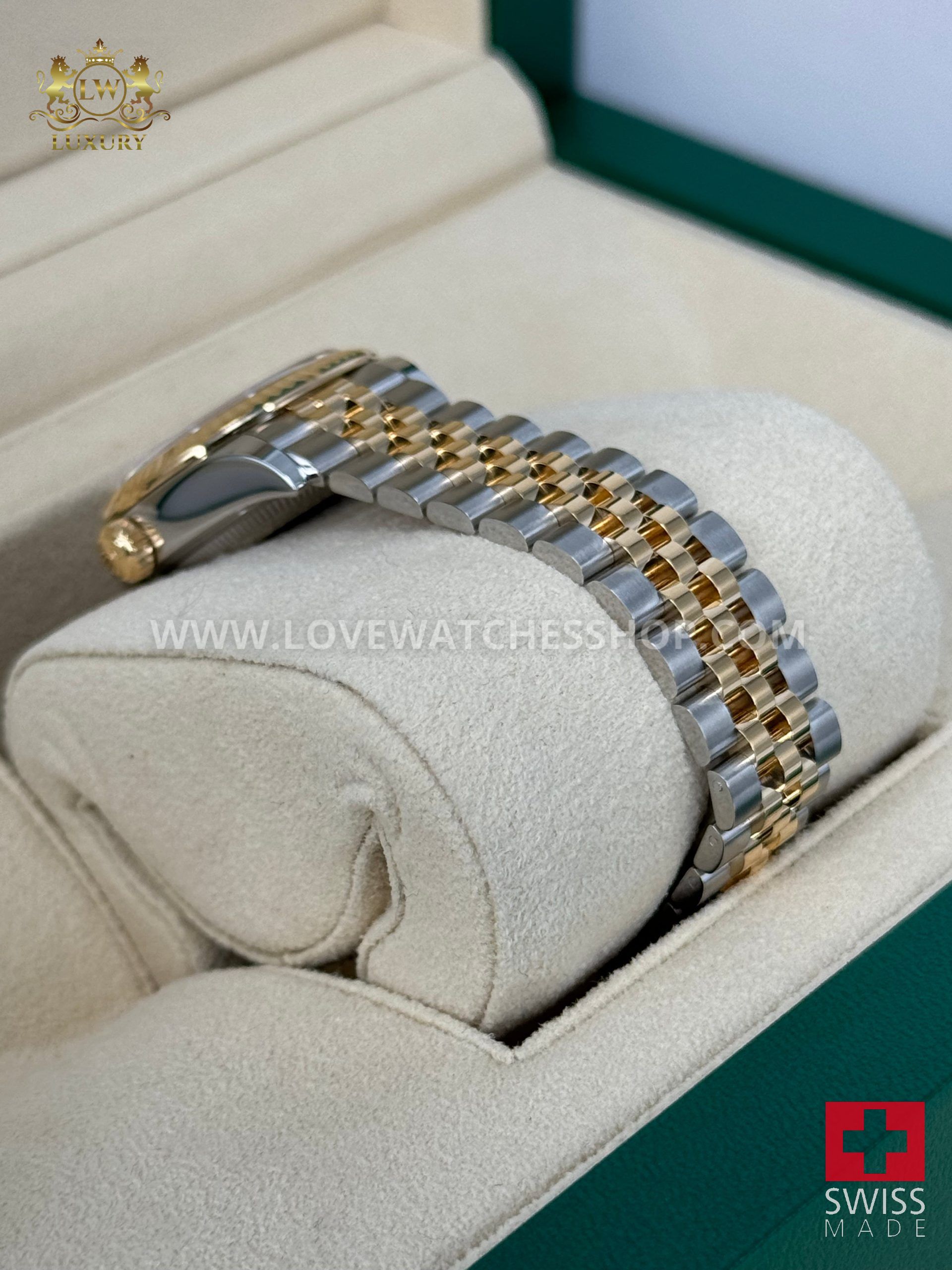 Rolex Lady Datejust 28mm 279173 Jubilee Champagne Dial - Image 6