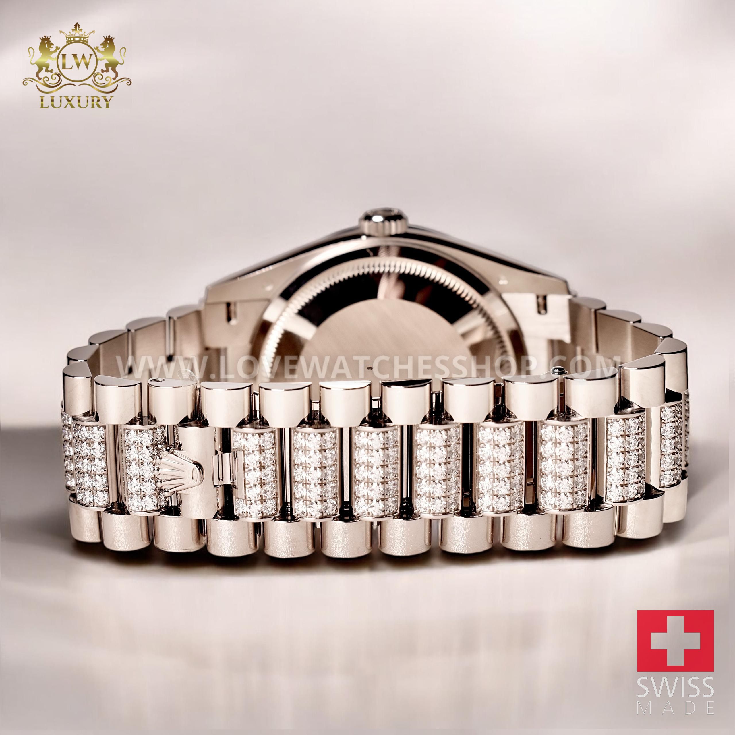 Rolex Day-Date | Pave Rainbow - الصورة 2