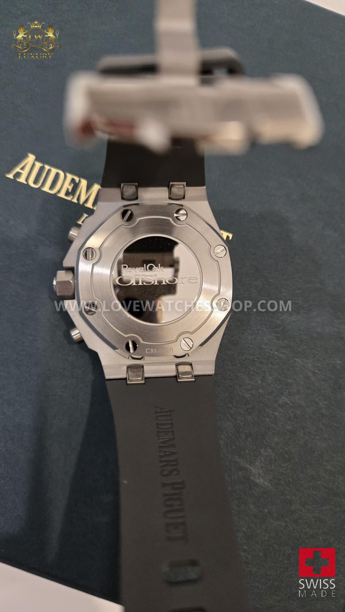 Audemars Piguet Royal Oak Offshore Lady Size 37 mm Chronograph Ref. 26231ST.ZZ.A178CA.01 FULL SET - Image 3