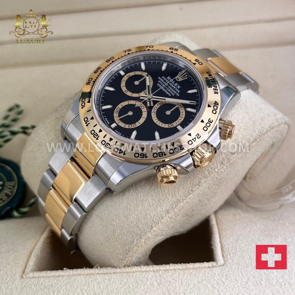 Rolex Cosmograph Daytona 40mm 116508 "Paul Newman" Yellow Steel [ID14842]