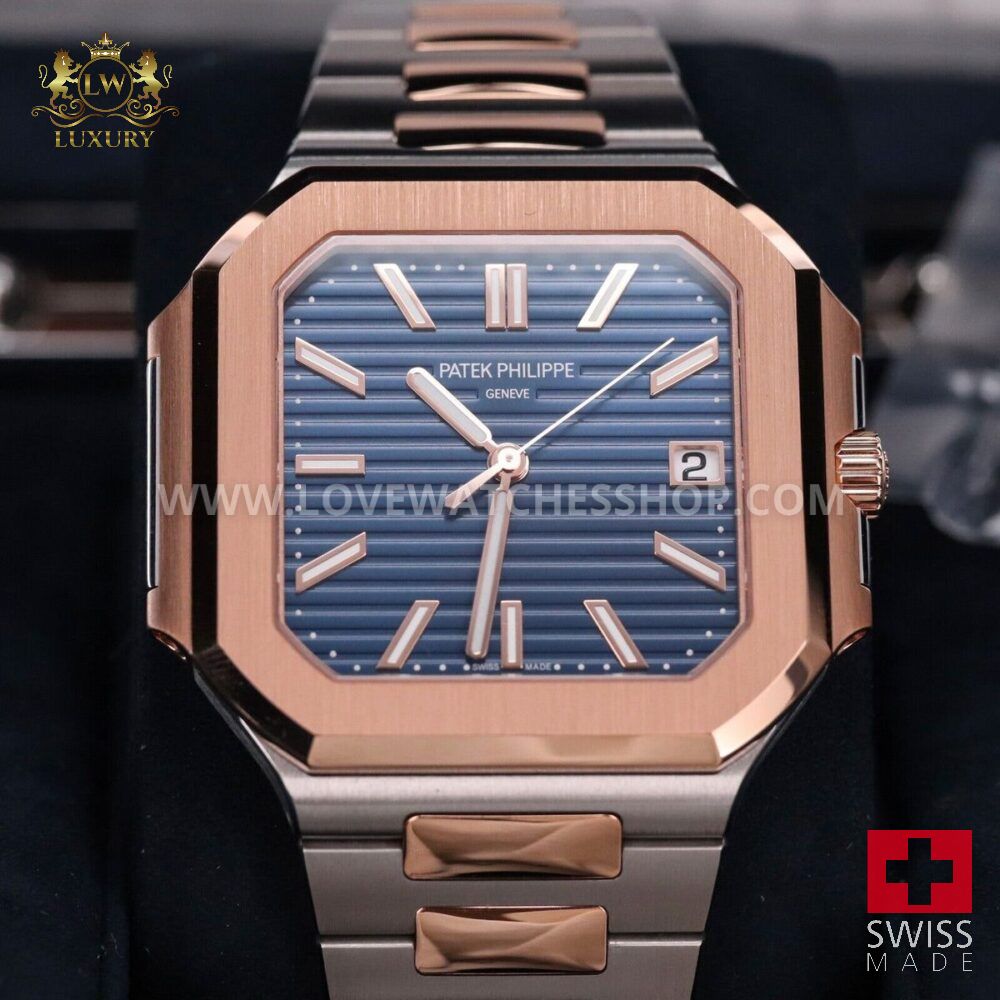 Patek Philippe Cubitus 2024 NEW 45mm Two Tone Steel Blue 5821/1AR