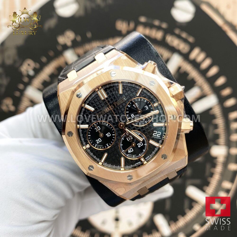 Audemars Piguet Royal Oak 41mm 26240OR.OO.D002CR.02 Black Dial