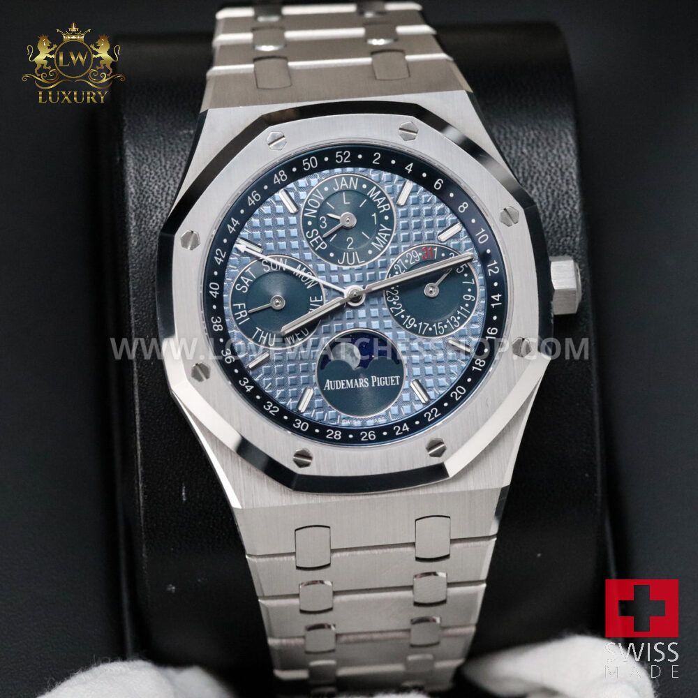 Audemars Piguet Royal Oak Perpetual Calendar Perpetual Calendar Blue Dial 41mm Stainless Steel 26574ST.OO.1220ST.02