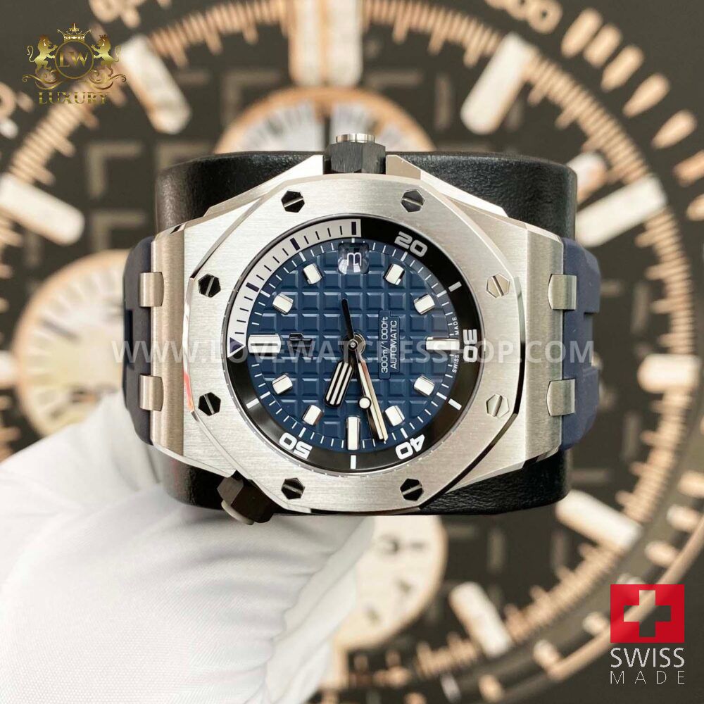 Audemars Piguet Royal Oak Offshore Diver 42mm 15720ST Blue Dial