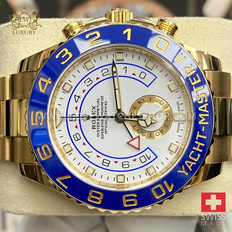 Rolex Yacht-Master II 44mm 116688 White Dial Pre-Owned - الصورة 2