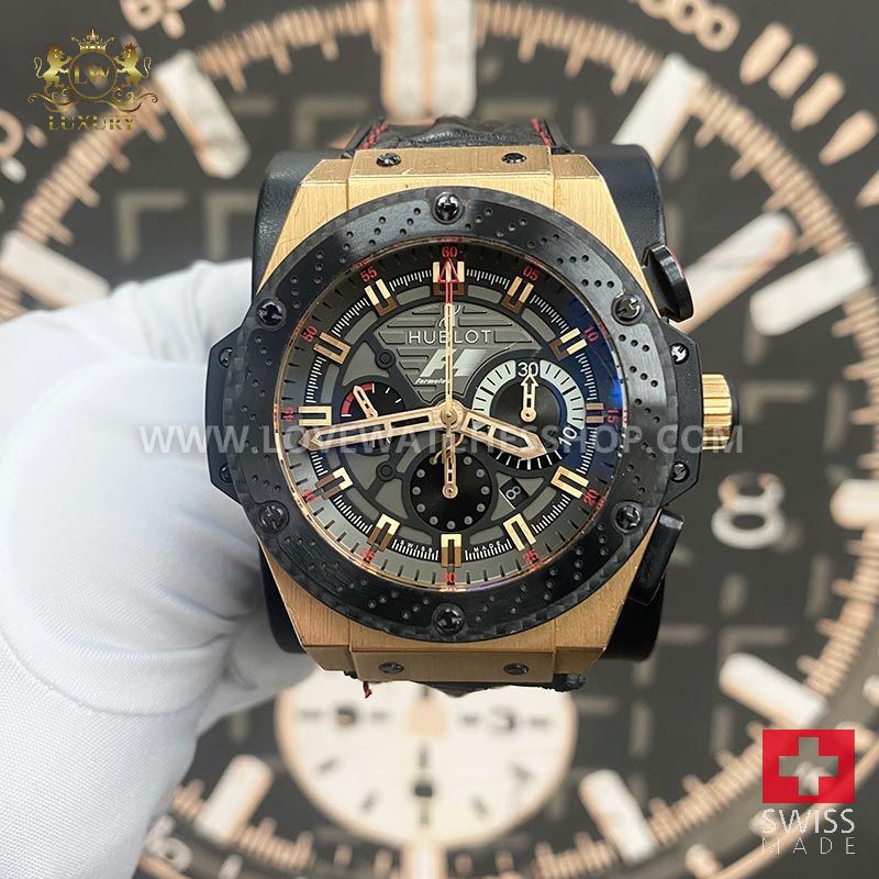 Hublot King Power Formula 1 Limited 250pc 48mm 703.OM.6912.HR.FMC12 Pre-Owned - Image 3