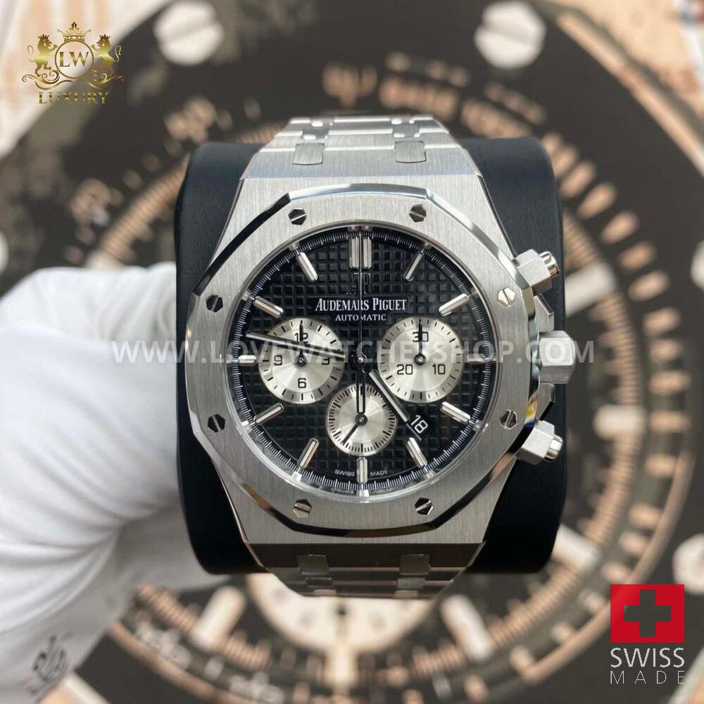 Audemars Piguet Royal Oak Chronograph 41mm 26331ST Black Dial Pre-Owned
