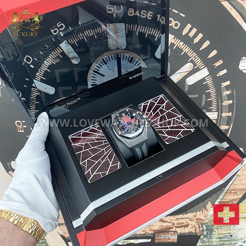 Audemars Piguet Royal Oak Concept Tourbillon Spider Man 42mm 26631IO.OO.D002CA.01 - الصورة 9