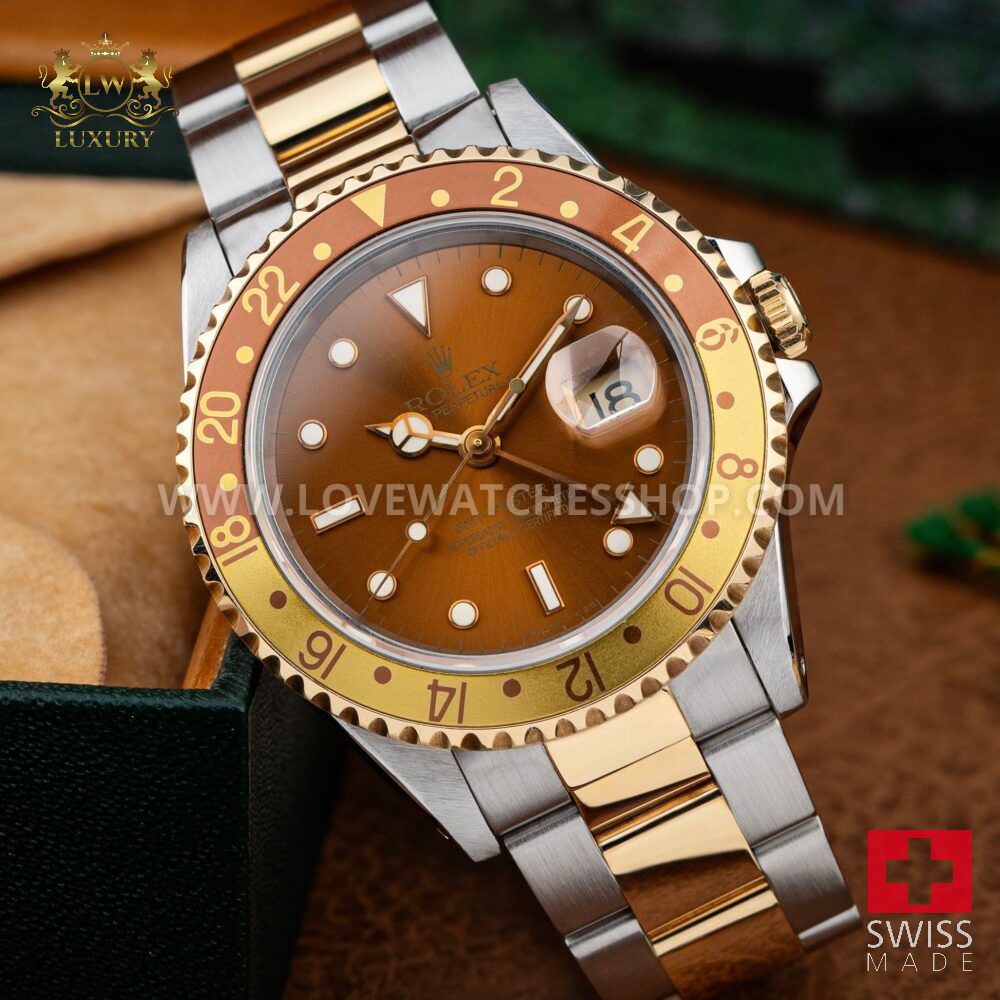 Rolex GMT Master II 40mm Rootbeer - Ref. 16713