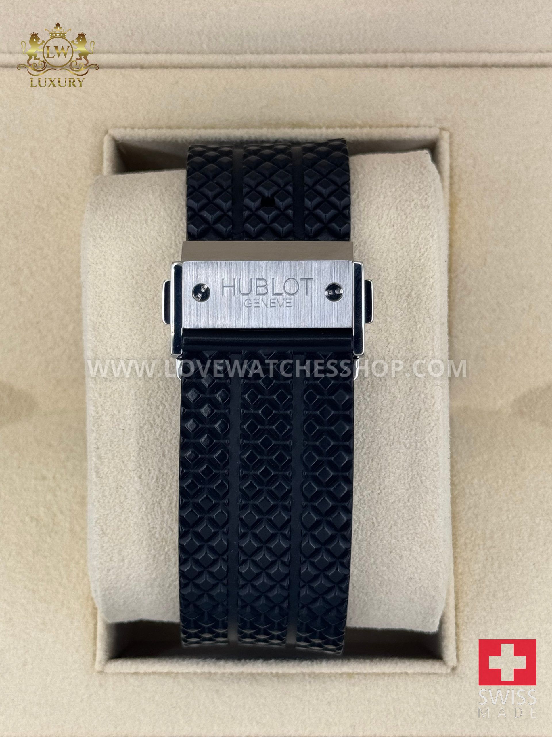 Big Bang Chronograph Steele Ceramic 44mm Stainless Steel Black Dial - Image 3