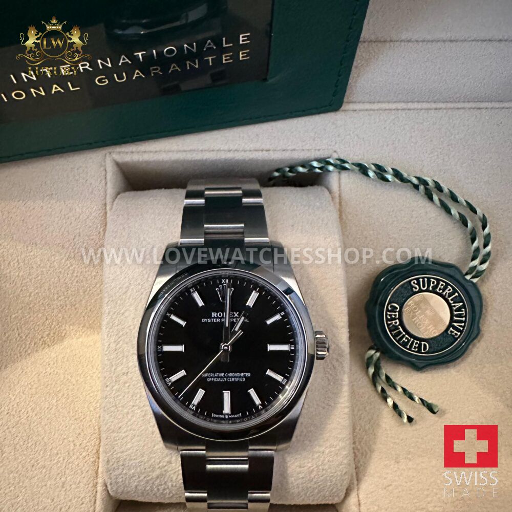 Rolex Oyster Perpetual 34 full set