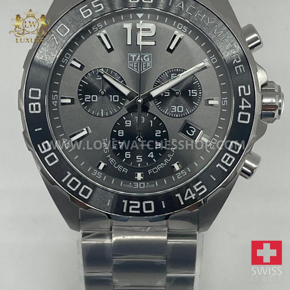 TAG Heuer Formula 1 Quartz Anthracite Grey Dial 43mm Men's Watch Tag Heuer CAZ1011.BA0842