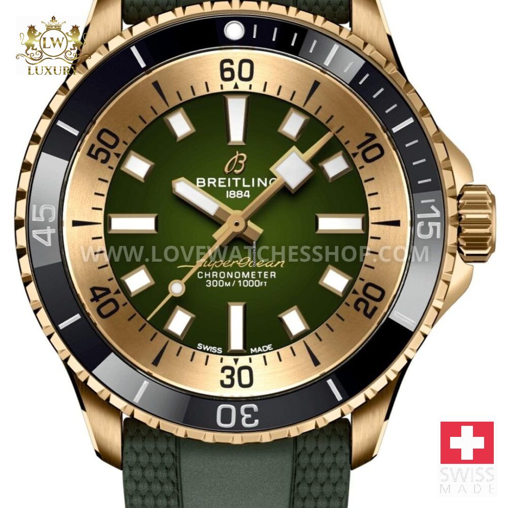 Breitling Superocean 42 Automatic 42 Bronze Green N17375201L1S1