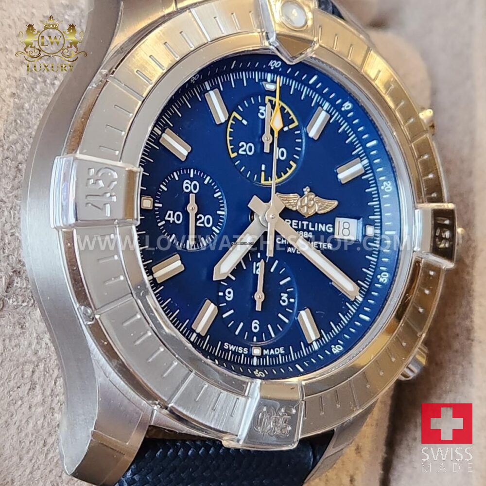 Breitling Avenger Chronograph 45mm Blue Dial NEW UNWORN