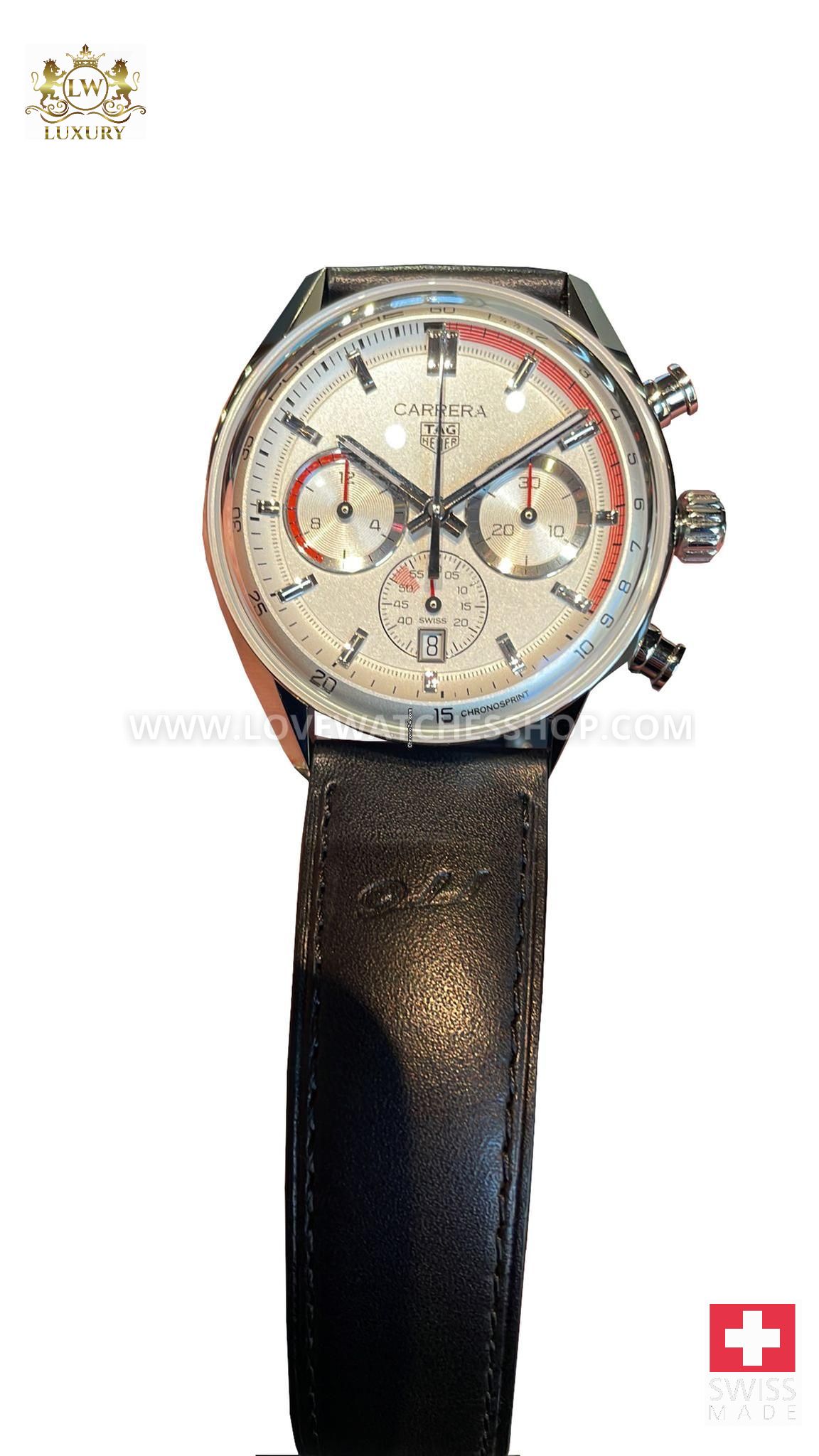 TAG Heuer Carrera Porsche Chronograph Special Edition Chronosprint X Porsche 42 mm - CBS2011.FC6529 - Image 3