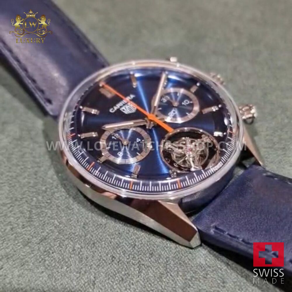 TAG Heuer Carrera Chronograph Tourbillon 42 mm - CBS5010.FC6543