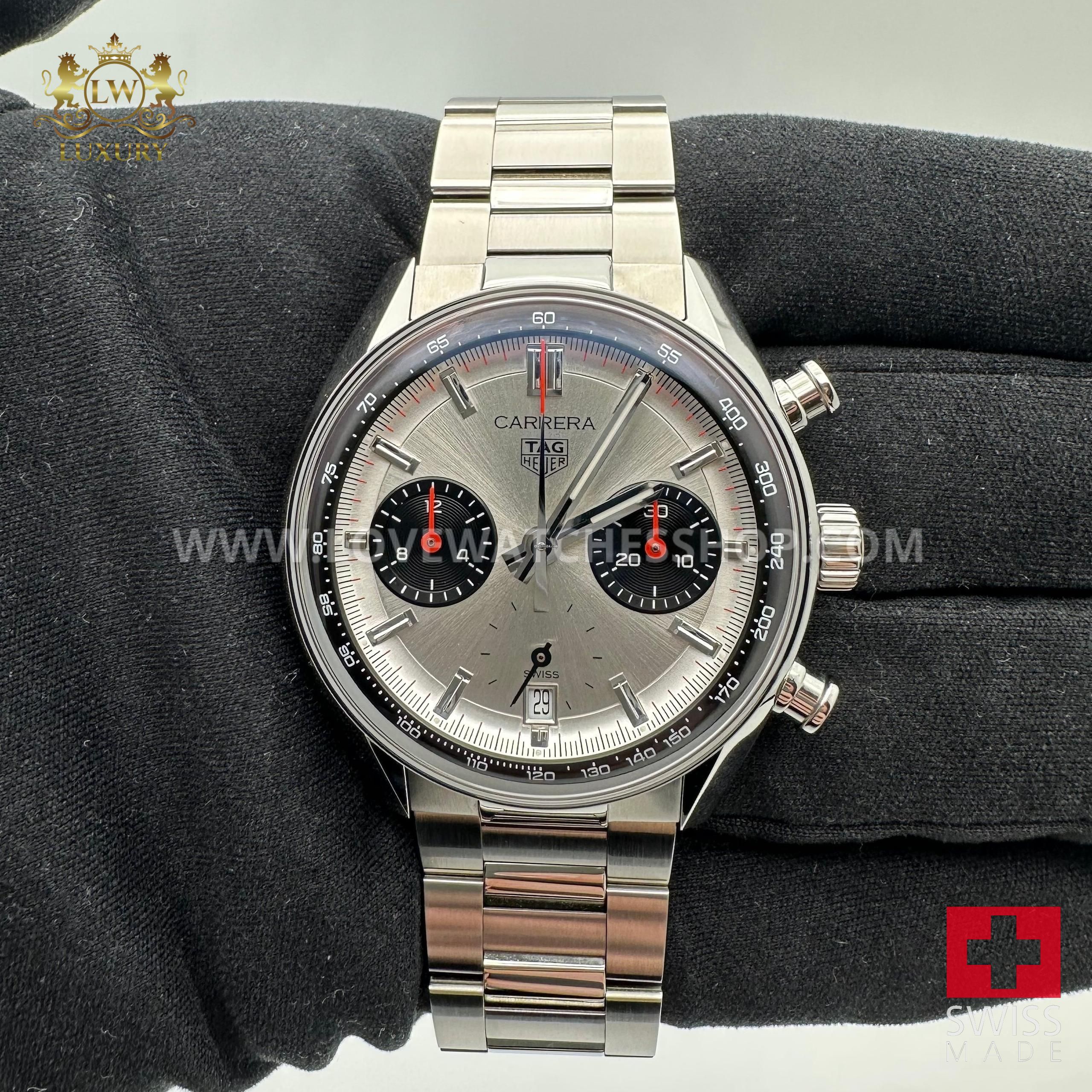 TAG Heuer Carrera Chronograph New: February 2025 • Full Set • Factory Warranty 02/2030 - Image 4