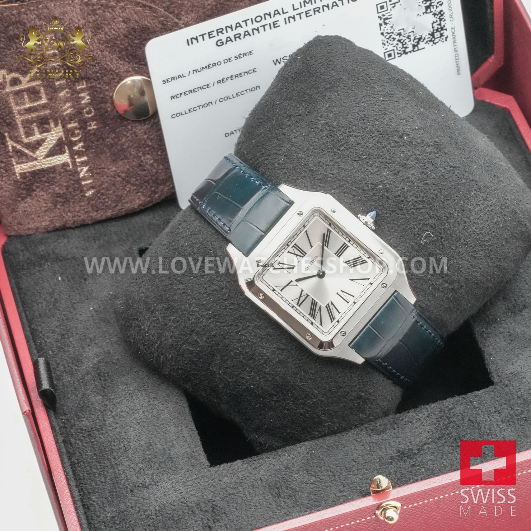 Cartier Santos Dumont ref. WSSA0022 - NEW 2025 - Full set - Full stickers - الصورة 2