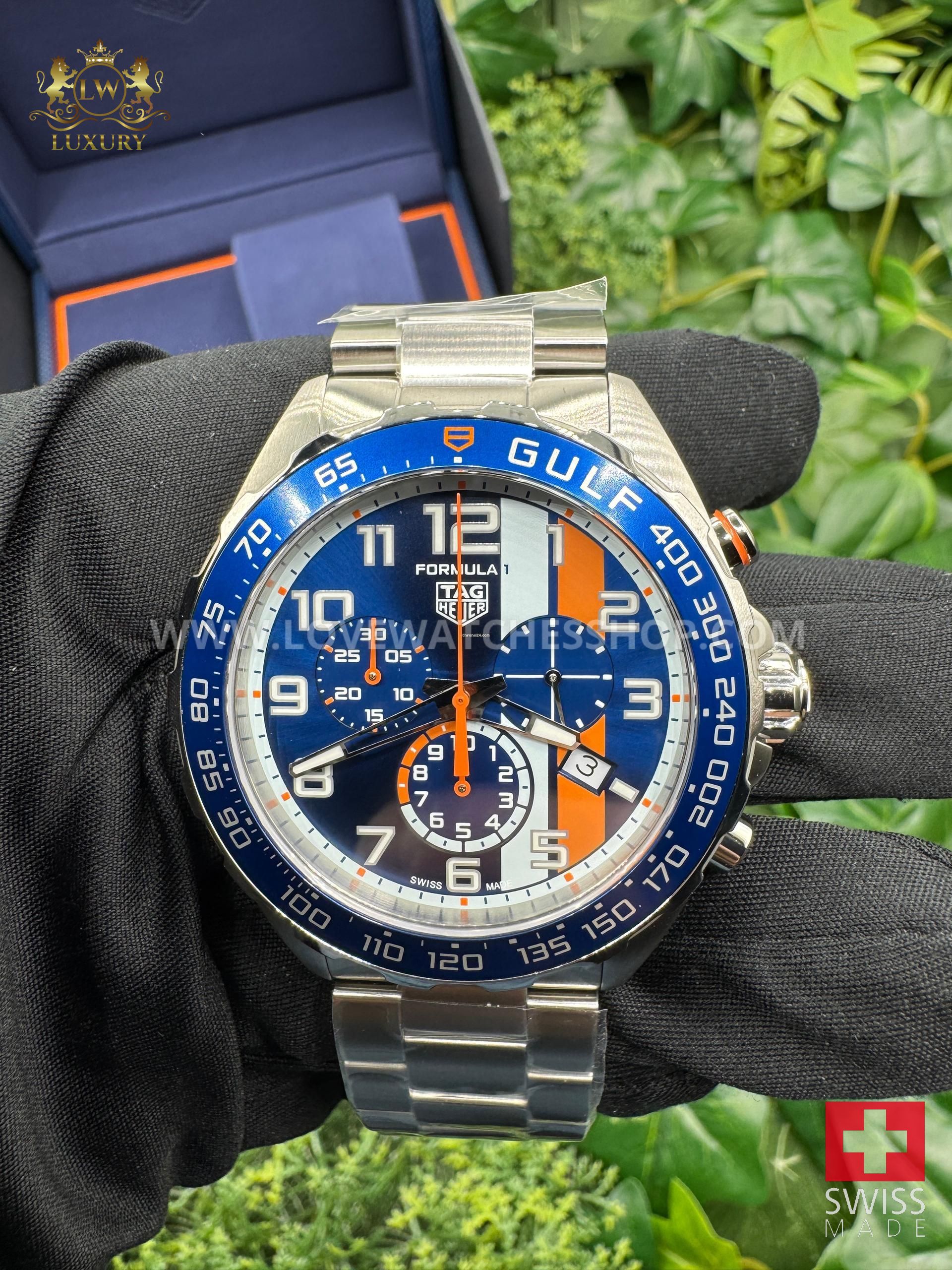 TAG Heuer Formula 1 Quartz X Gulf 43mm CAZ101AT.BA0842 - Image 3