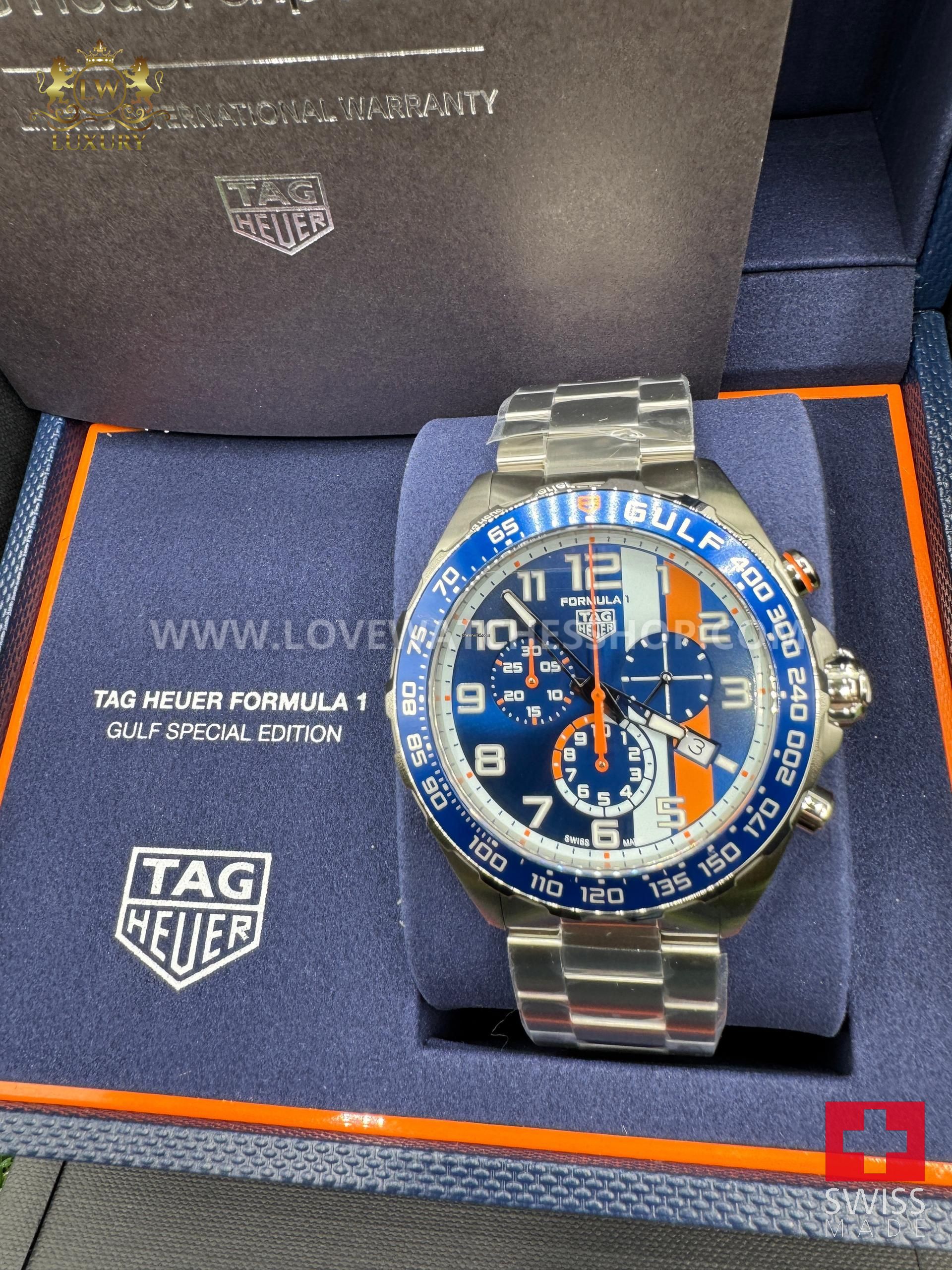 TAG Heuer Formula 1 Quartz X Gulf 43mm CAZ101AT.BA0842