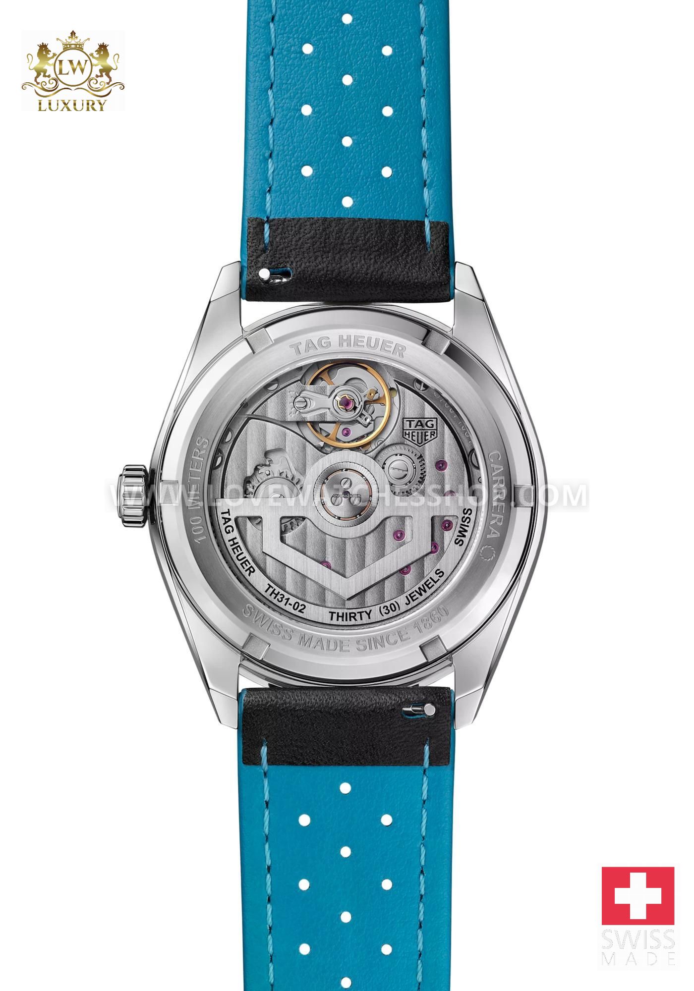 TAG Heuer Carrera Day Date WDA2110.FC6614 NEW - Image 3