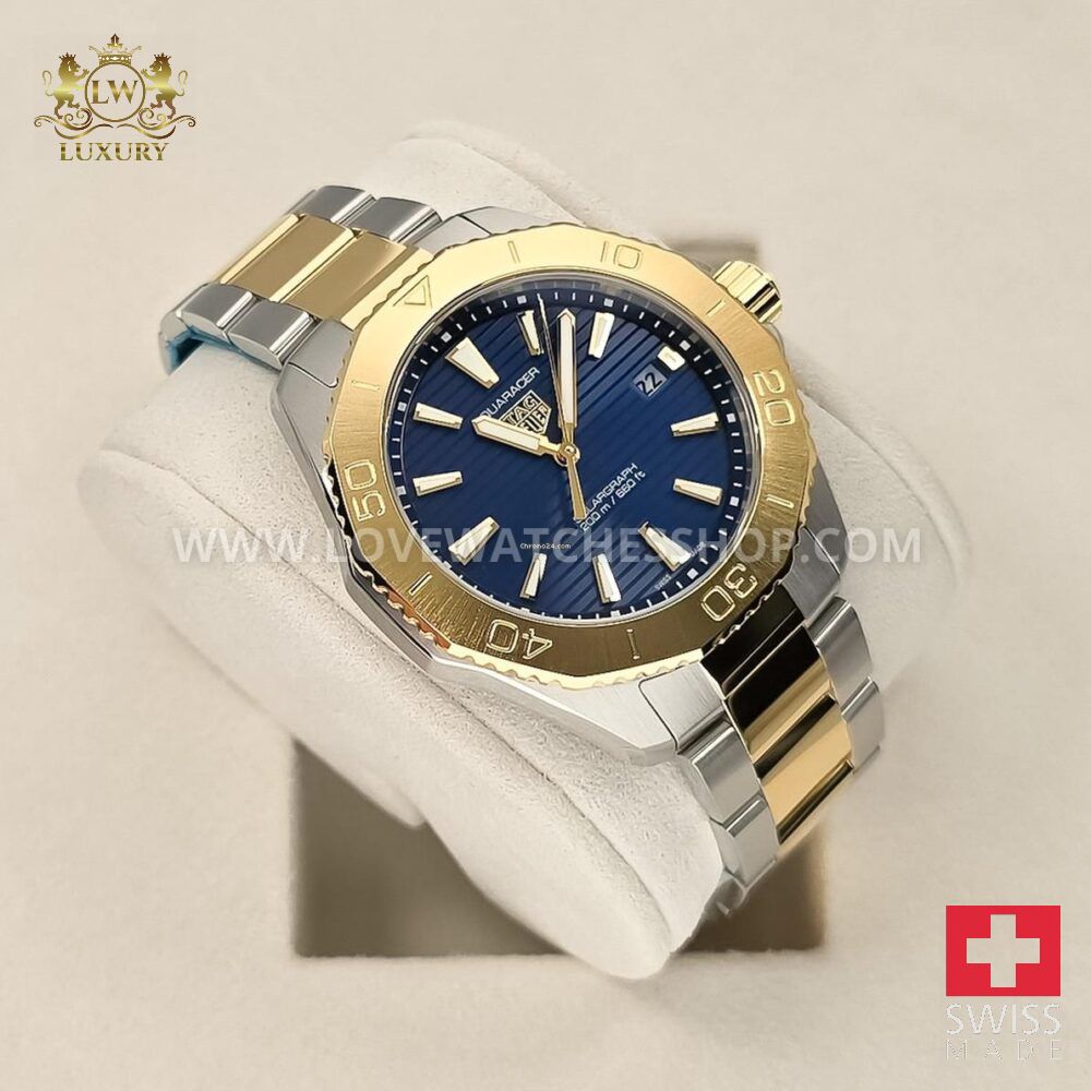 TAG Heuer Aquaracer Professional 200M Solargraph 40mm Steel Blue Sunray Dial