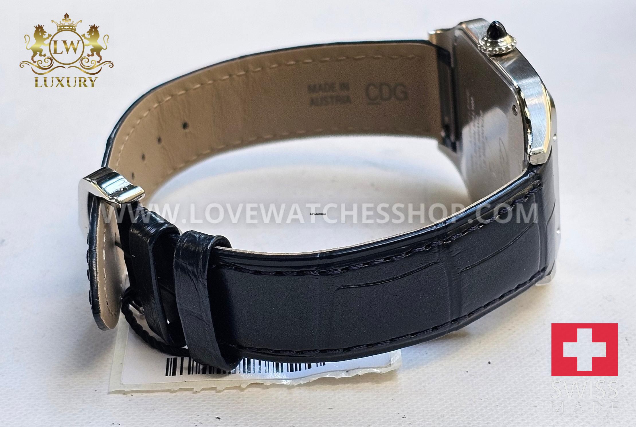 Cartier Santos Dumont Steel Medium - Silver Dial - WSSA0022 - Box & Papers 2025 New - Quartz - Image 6