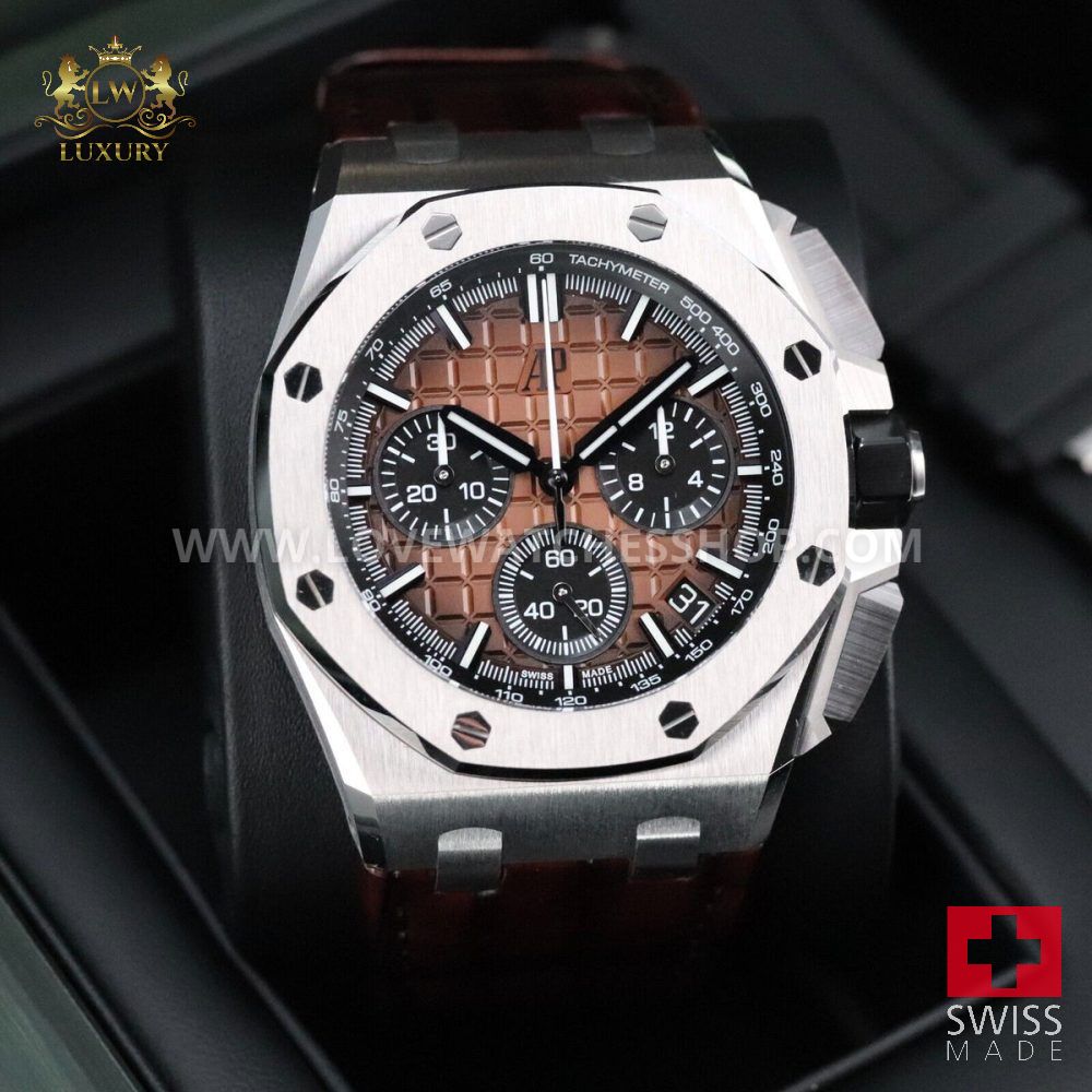 Audemars Piguet Royal Oak Offshore [New Complete ] 43mm “Havana” Steel 26420ST.OO.A828CR.01
