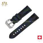 Camo Blue&Green +Silver Buckle