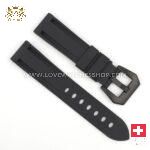 Black with black buckle