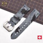 Camouflage Gray+Silver Buckle