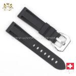Black with silver buckle