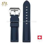 Navy Blue+Silver Buckle