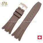 Brown-rose gold buckle